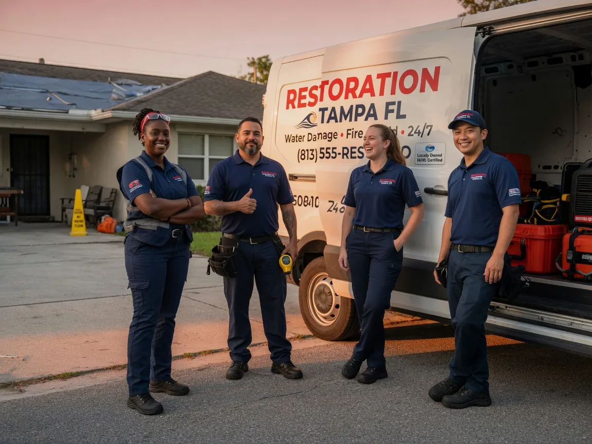 Water Damage Restoration company in Stallings, NC